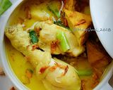 Foto langkah ke 7 dari resep Opor ayam bumbu kuning.