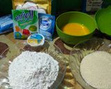 Foto langkah ke 1 dari resep Bolu nutrijell melon toping sukade.