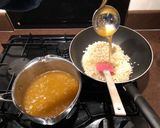 A picture of step 4 of Simple squash and feta risotto.