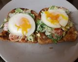 A picture of step 4 of My Avocado +Poached Egg Breakfast.💟.