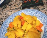 Foto del paso 8 de la receta: Guiso de contramuslos de pollo con verduras y patatas