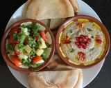 A picture of step 1 of Kidney Beans 🫘 { Rajma } Hummus.