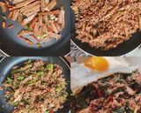 รูปขั้นตอนการทำที่ 1 ของ ข้าวคลุกกะเพราหมูแดดเดียว (คลีน)