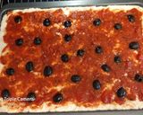 A picture of step 7 of Gluten-Free Focaccia with Tomatoes and Olives 😀.
