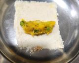 A picture of step 4 of Aloo Matar Bread Rolls.