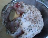 A picture of step 2 of Beer Can Chicken.