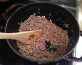 A picture of step 7 of Authentic Bolognese Sauce.