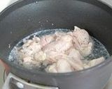 A picture of step 1 of Chicken Salad Ochazuke.