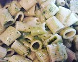 A picture of step 4 of Baked Pasta with Arugula Pesto.