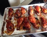 A picture of step 5 of Date Syrup BBQ Chicken.