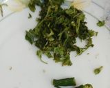 A picture of step 6 of Mutton green qorma.