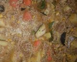 A picture of step 7 of Sunday Pilau.