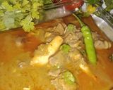 A picture of step 5 of Mutton Nihari.