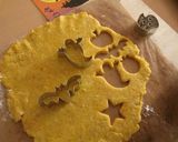A picture of step 4 of For Halloween! Kabocha Okara Cookies.