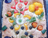 Foto del paso 6 de la receta: Focaccia decorada 🖼️🎨 sin gluten