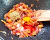 A picture of step 6 of Vegetable kurma Restaurant style.