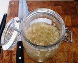 A picture of step 3 of Tex's Small Batch Sauerkraut.