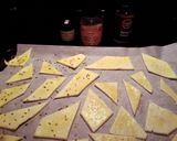 A picture of step 12 of Savory sesame seed cheese crisps.
