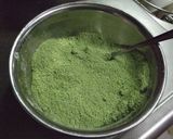 A picture of step 1 of Matcha Green Tea Macarons.
