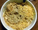 A picture of step 3 of Taco dorito chicken casserole.