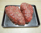 A picture of step 1 of Roast Beef.