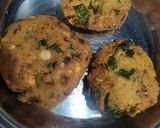 A picture of step 6 of Masala vadai(paruppu vadai).