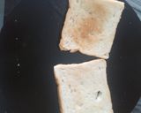A picture of step 1 of Leftover Chicken cutlet omelette sandwich.