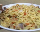 A picture of step 6 of Mixed Vegetable Noodles.