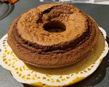 Foto del passaggio 7 della ricetta Ciambella al cioccolato fondente🍫🍩