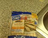 A picture of step 3 of Chicken Alfredo In A Basket.