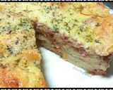 Foto langkah ke 11 dari resep Savoury Bread Pudding (Puding Roti Asin).