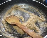 A picture of step 2 of Jaggery pudding.