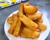 Foto langkah ke 4 dari resep Singkong Goreng Renyah & Gurih.