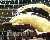 A picture of step 4 of Summer Food!! BBQ Grilled Banana.
