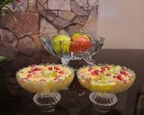 A picture of step 3 of Fruit custard.