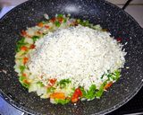 Foto del paso 2 de la receta: Arroz con caldo de pollo