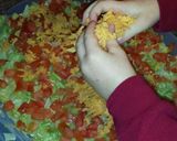 A picture of step 10 of The BEST taco dip ever.