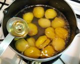 A picture of step 10 of Chestnut and Sweet Potato Yokan.