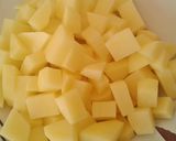 Foto del paso 2 de la receta Patatas fritas con crema de queso gouda