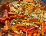Kínai zöldséges-csirkés tészta🈵 recept fázis 1 fotója