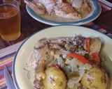 Foto del paso 10 de la receta: Pollo a la navideña con papas rústicas