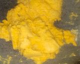A picture of step 1 of Besan ladoo.