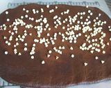 A picture of step 2 of White Chocolate x Cocoa Spiral Bread.