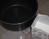 A picture of step 1 of Creamy Matcha Pudding.