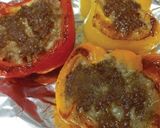 A picture of step 9 of Delicious Meat-Stuffed Peppers.
