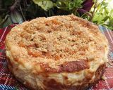 Foto del paso 11 de la receta: Tarta de queso de nísperos y base de crumble de almendras