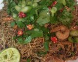 A picture of step 6 of Heidi's Singapore Noodles.