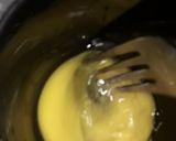 A picture of step 2 of 1 min perfect chocolate mug cake in microwave.