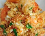 Foto langkah ke 10 dari resep Udang Saus Telur Asin.
