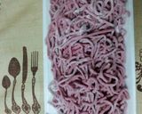Foto del paso 3 de la receta: Tallarines de Remolacha